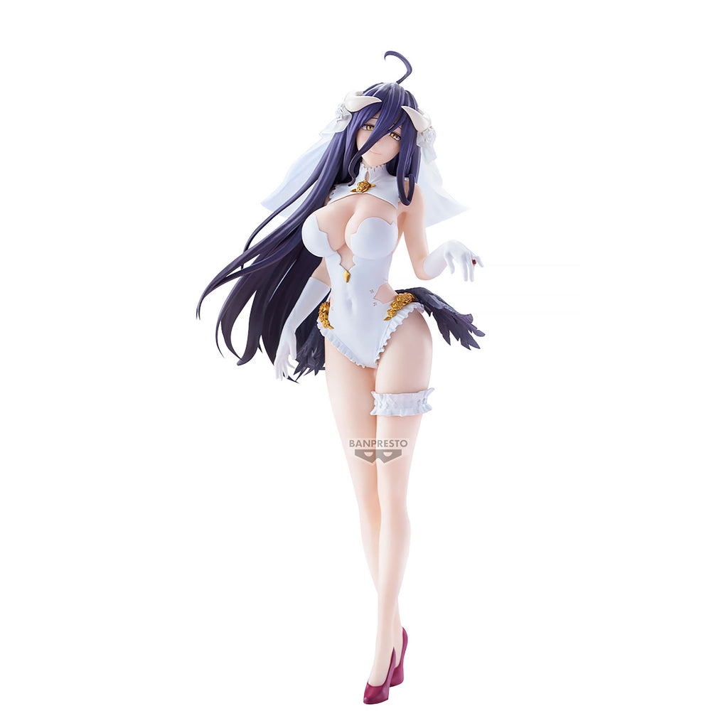 Imagen del producto Overlord - Figura Albedo Glitter & Glamours Versión Boda