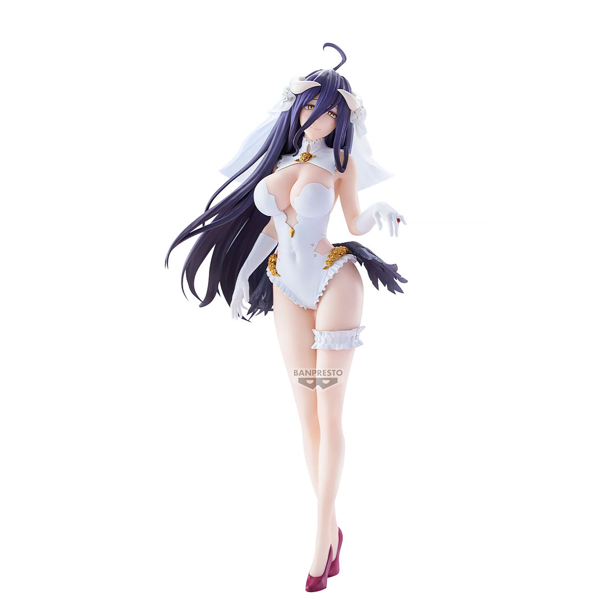 Imagen del producto Overlord - Figura Albedo Glitter & Glamours Versión Boda