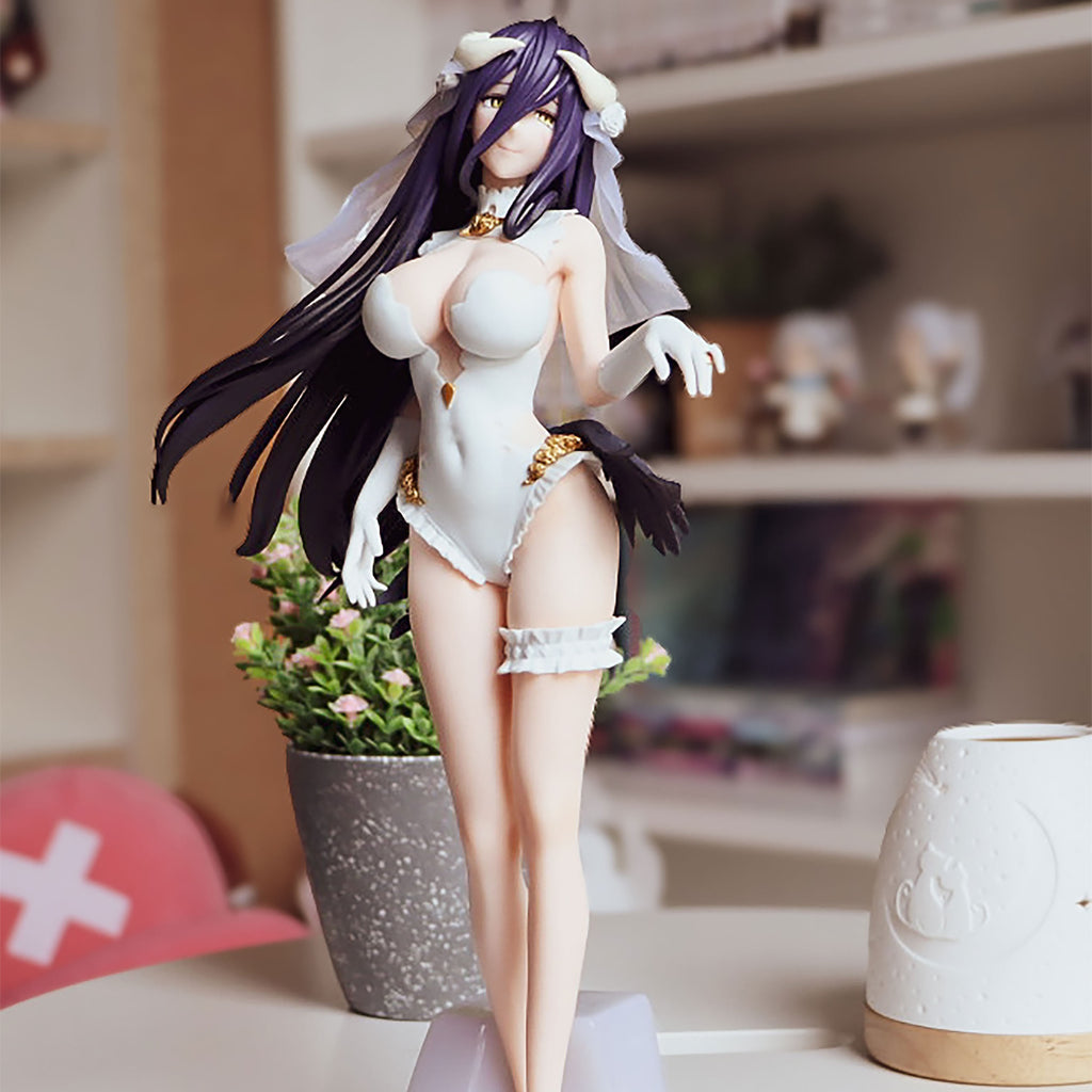 Imagen del producto Overlord - Figura Albedo Glitter & Glamours Versión Boda