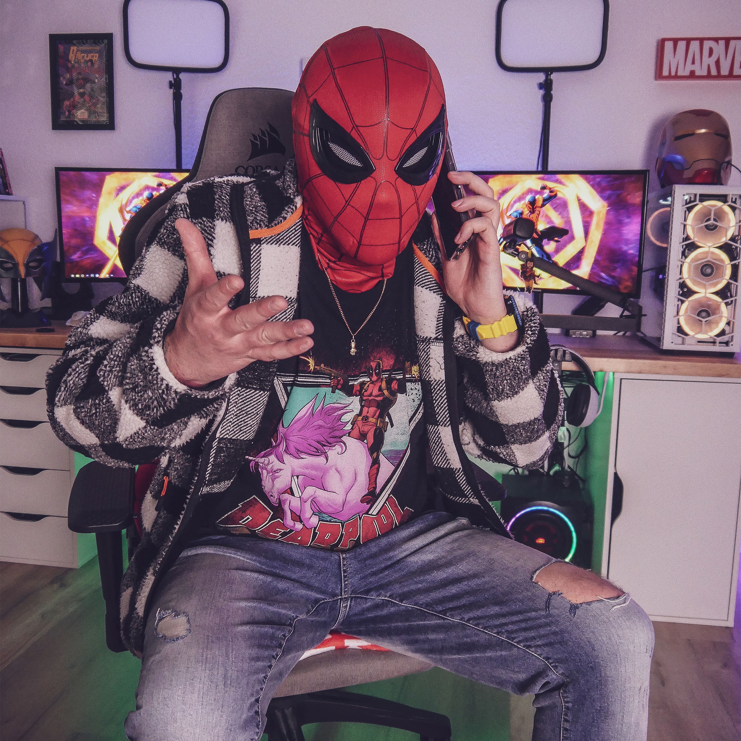 Imagen del producto Spider-Man - Máscara electrónica Marvel Legends