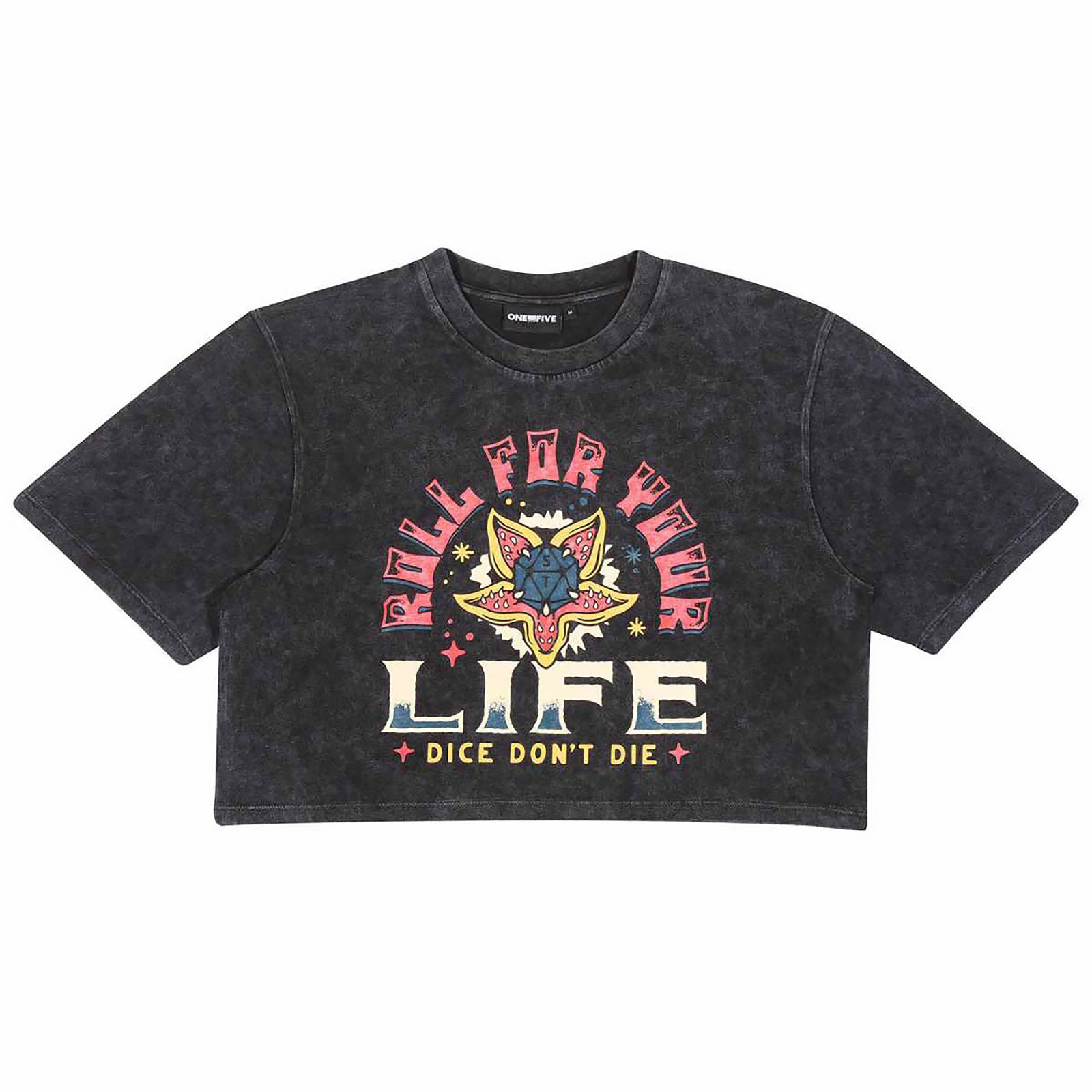 Imagen del producto Stranger Things - Crop Top Mujer Roll For Your Life