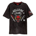 Imagen del producto Stranger Things - Camiseta Hellfire Club gris