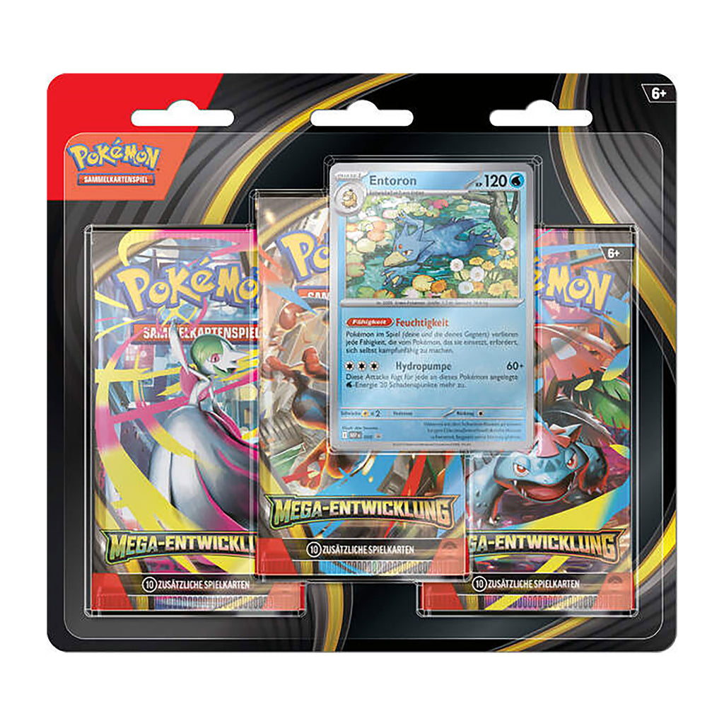 Imagen del producto Pokémon - Mega Evolución blíster de cartas coleccionables (versión alemana)