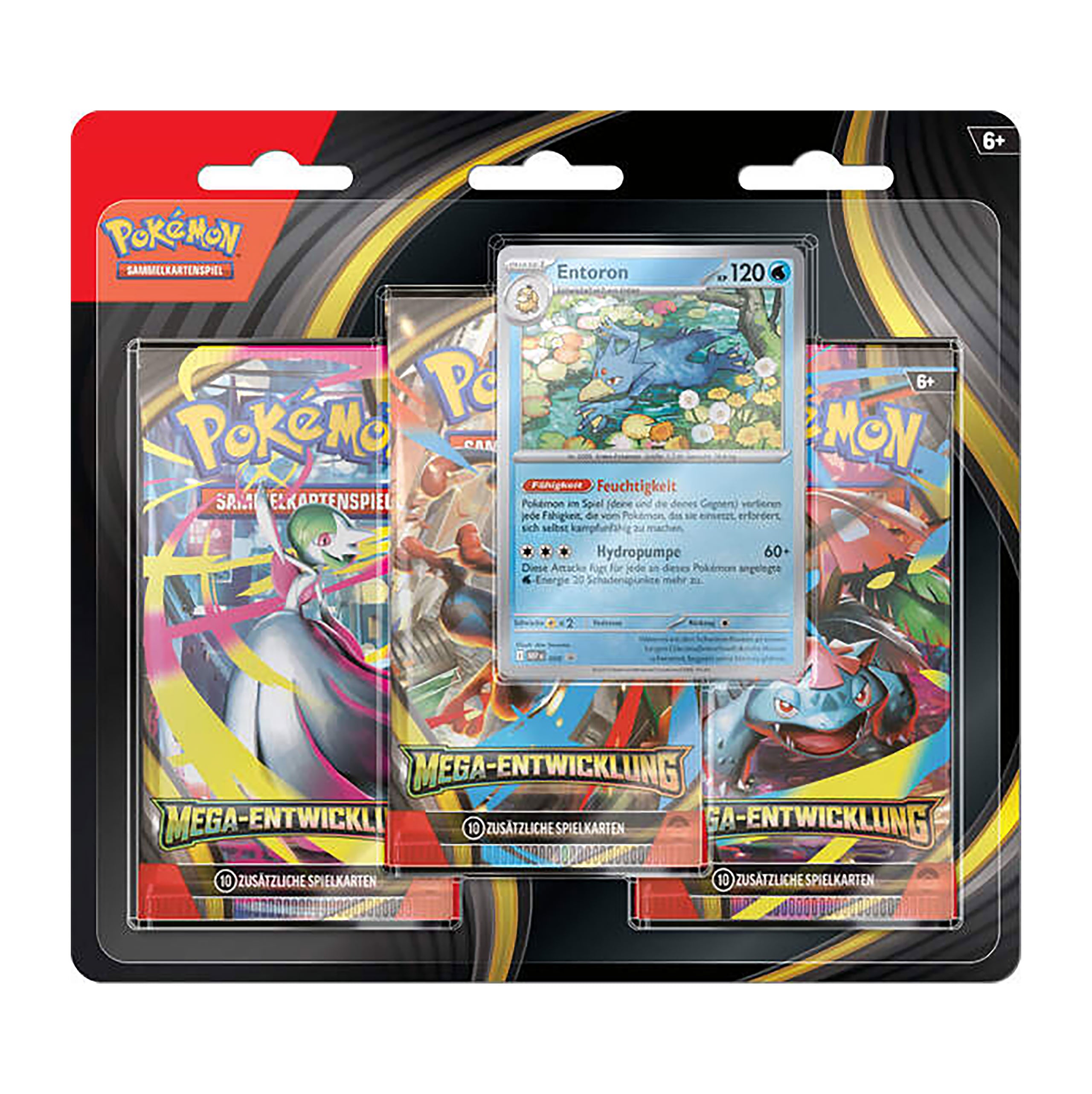 Imagen del producto Pokémon - Mega Evolución blíster de cartas coleccionables (versión alemana)
