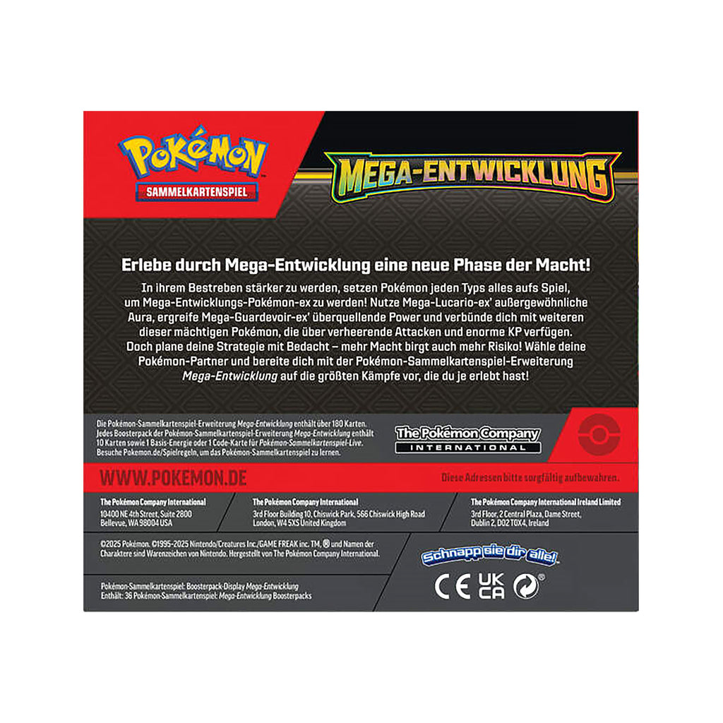 Product image Pokémon - Mega Evolution Trading Card Booster Display