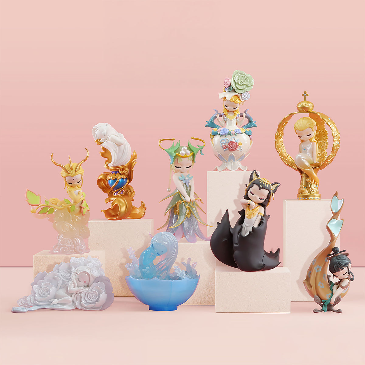 Imagen del producto Sleep - The Treasure Gallery Serie 52TOYS Figura Sorpresa Expositor 8 unidades