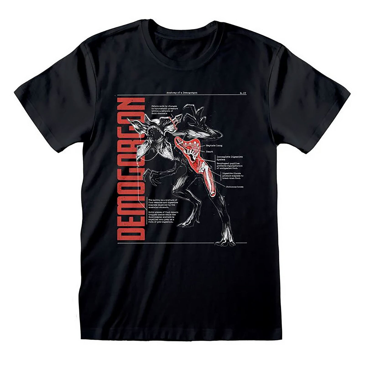 Product image Stranger Things - Anatomy of a Demogorgon T-shirt