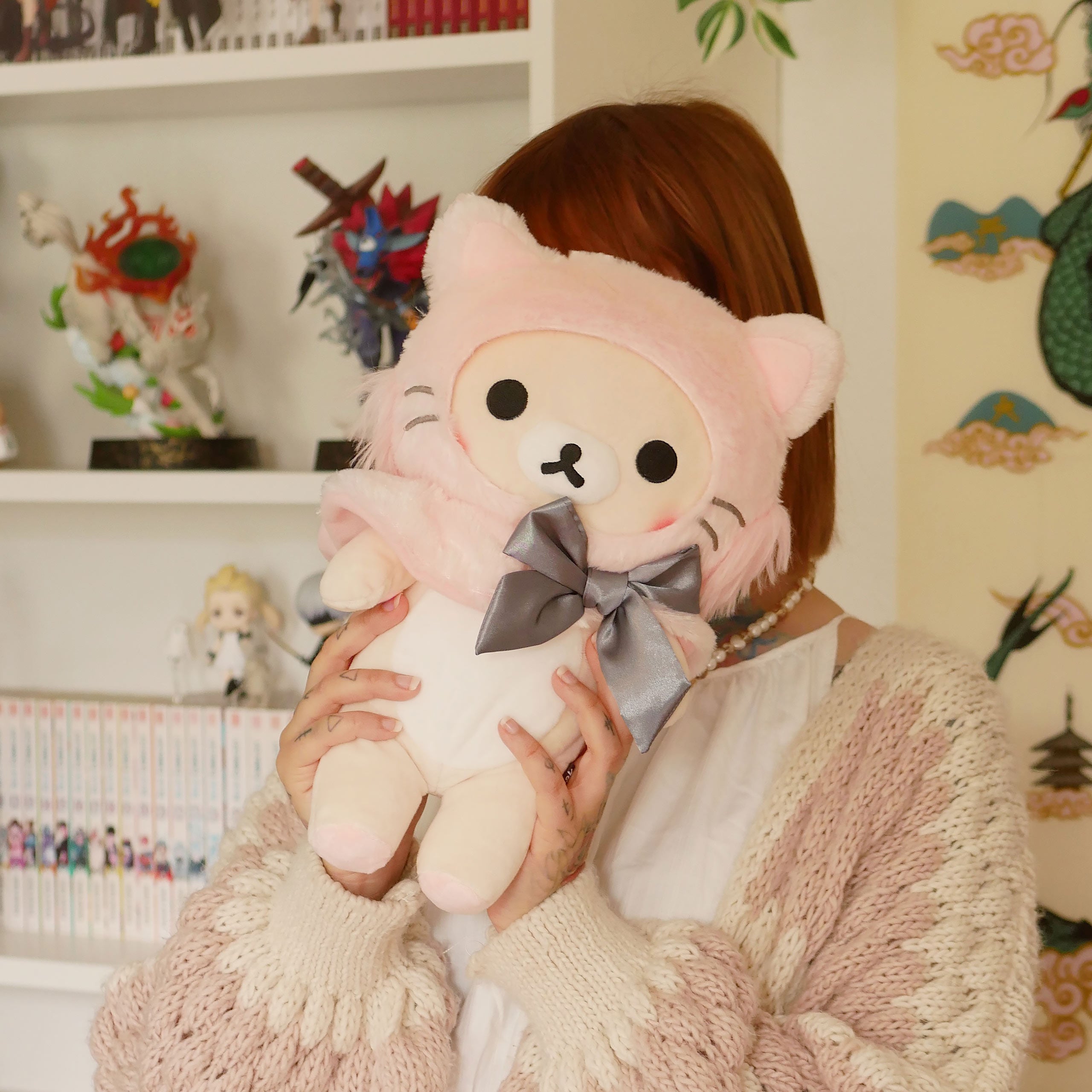Imagen del producto Rilakkuma - Peluche Korilakkuma Pink Cat