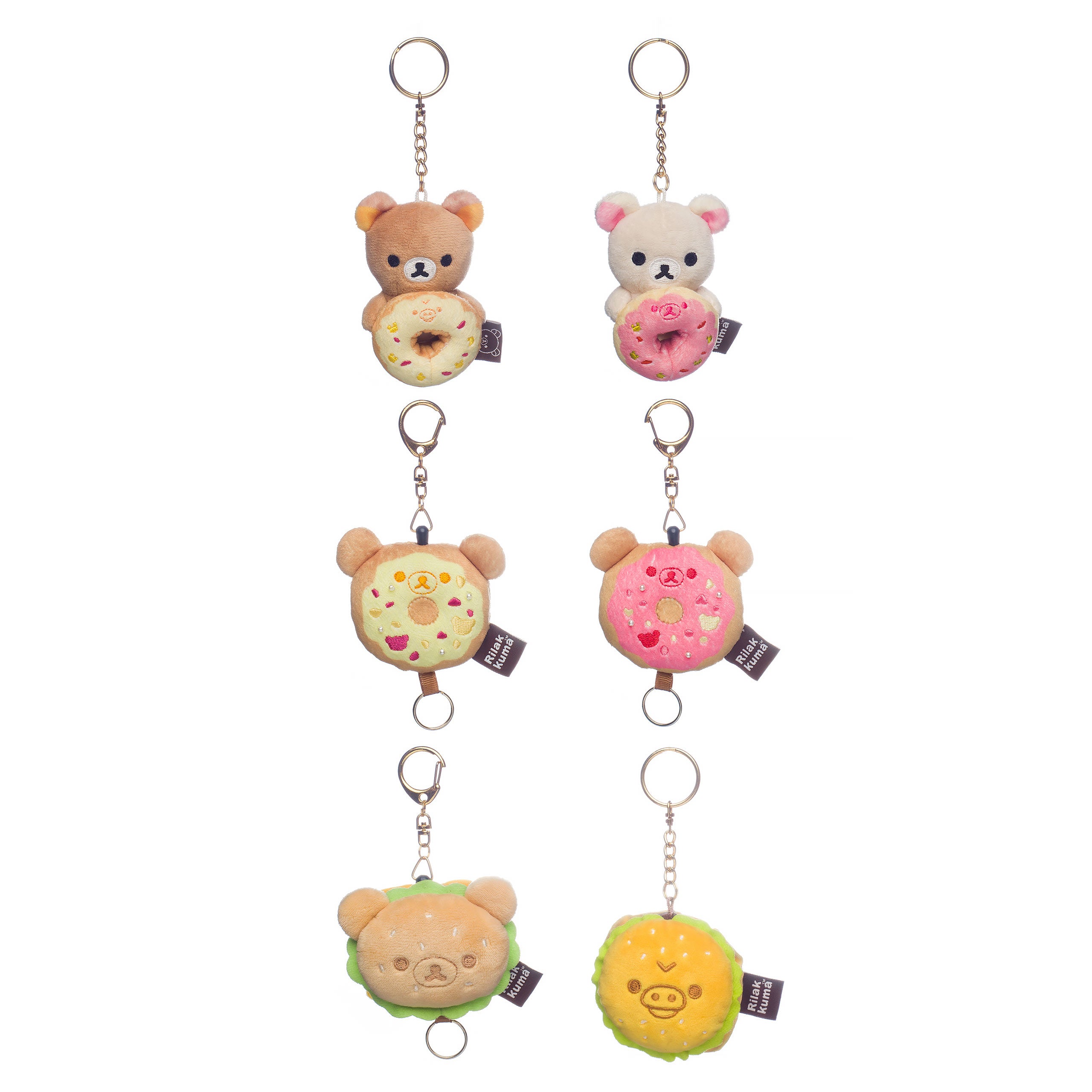 Imagen del producto Rilakkuma - Expositor de Llavero de Peluche Sorpresa Deli E1089778