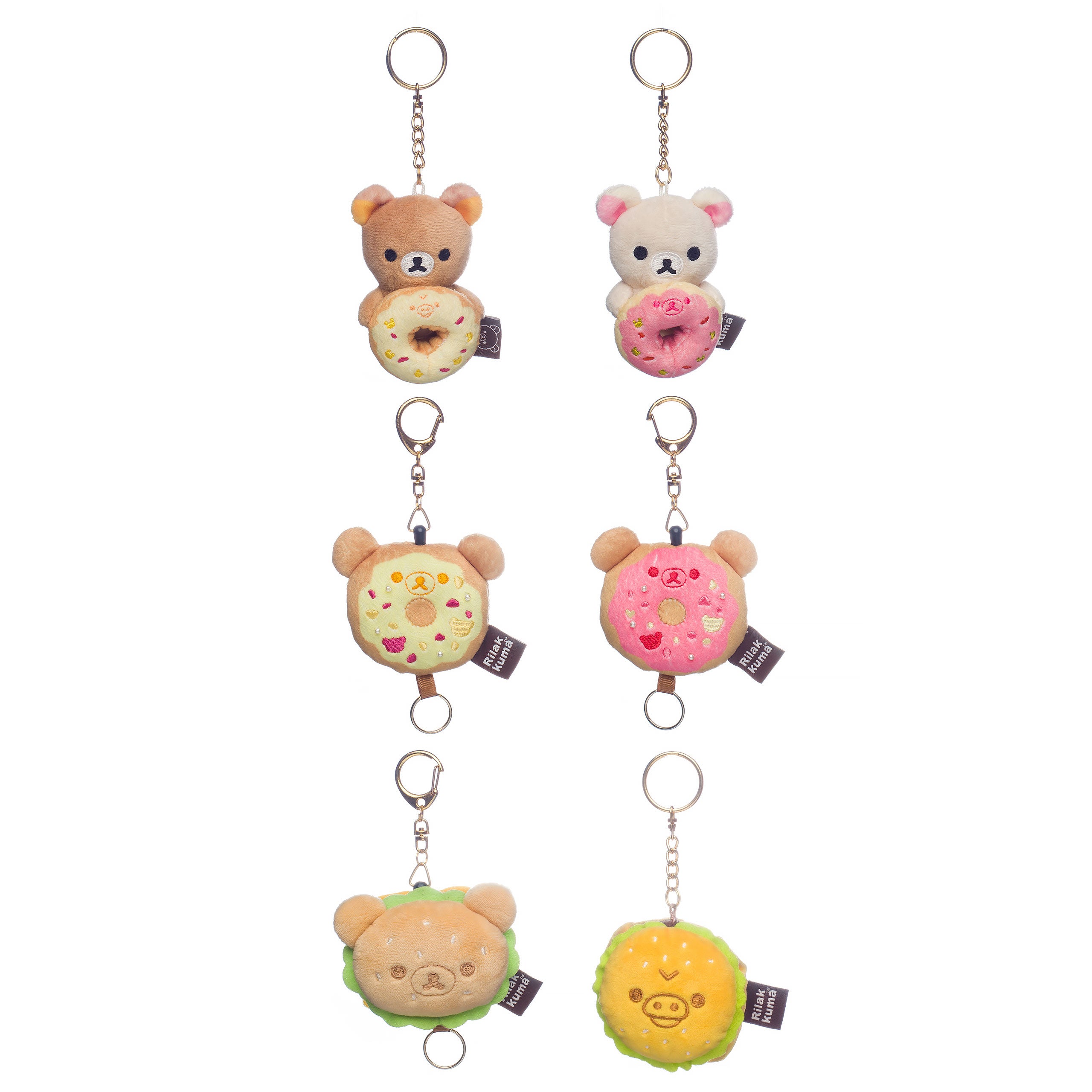 Imagen del producto Rilakkuma - Llavero de peluche misterioso Deli