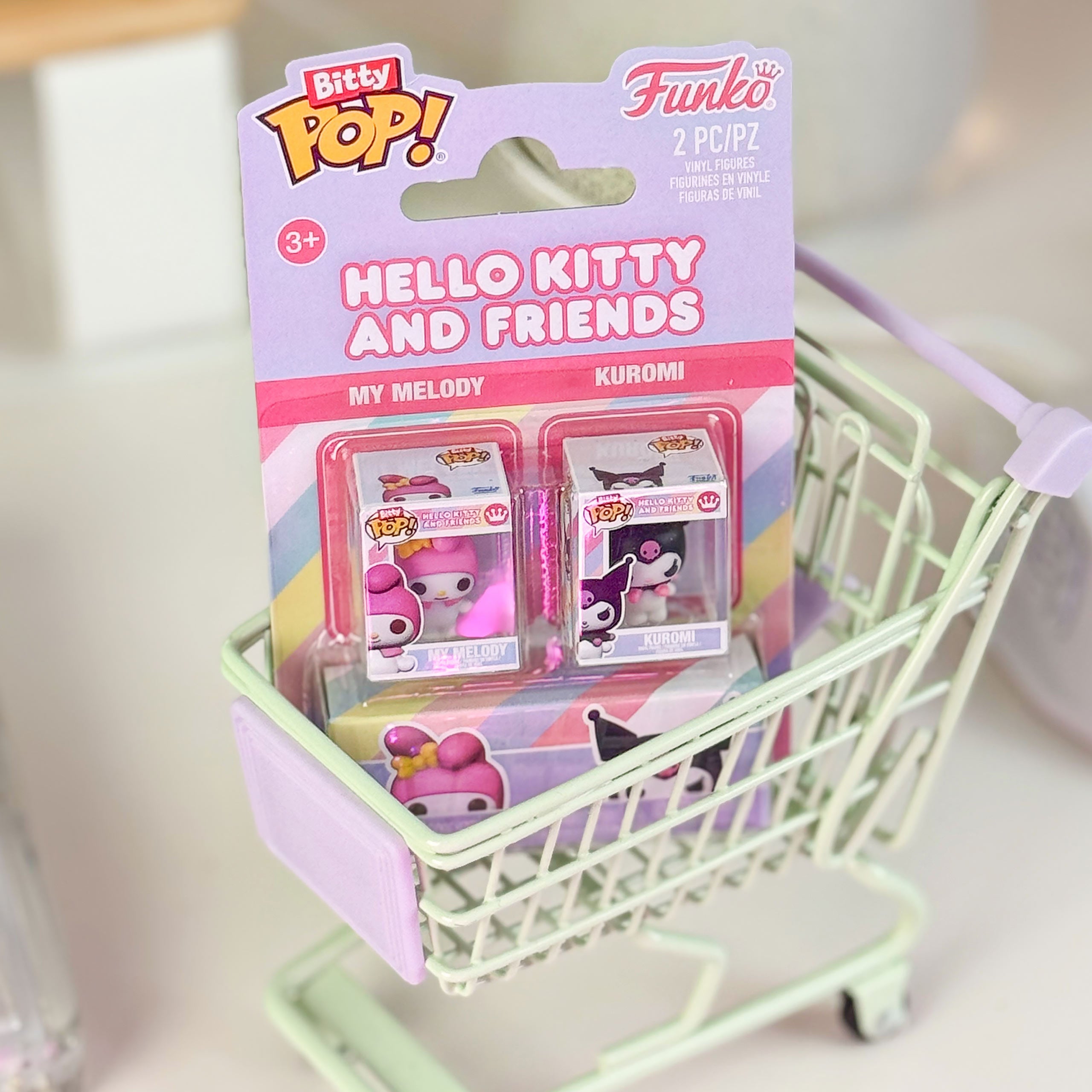 Imagen del producto Sanrio - My Melody y Kuromi Funko Bitty Pop set de 2 figuras