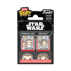 Imagen del producto Star Wars - Leia y Han Solo El Imperio contraataca Funko Bitty Pop pack de 2 figuras