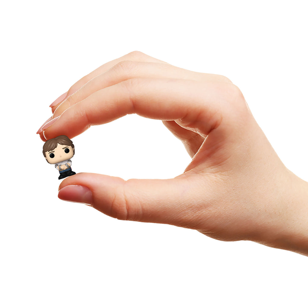 Imagen del producto Star Wars - Leia y Han Solo El Imperio contraataca Funko Bitty Pop pack de 2 figuras