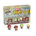 Imagen del producto One Piece - Set de 4 figuras Funko Bitty Pop Serie 1