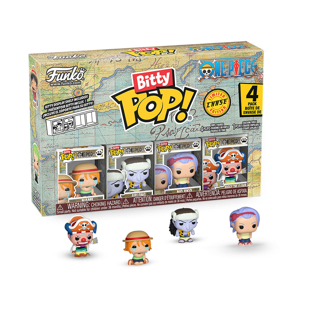 Imagen del producto One Piece - Funko Bitty Pop Pack de 4 figuras Serie 2