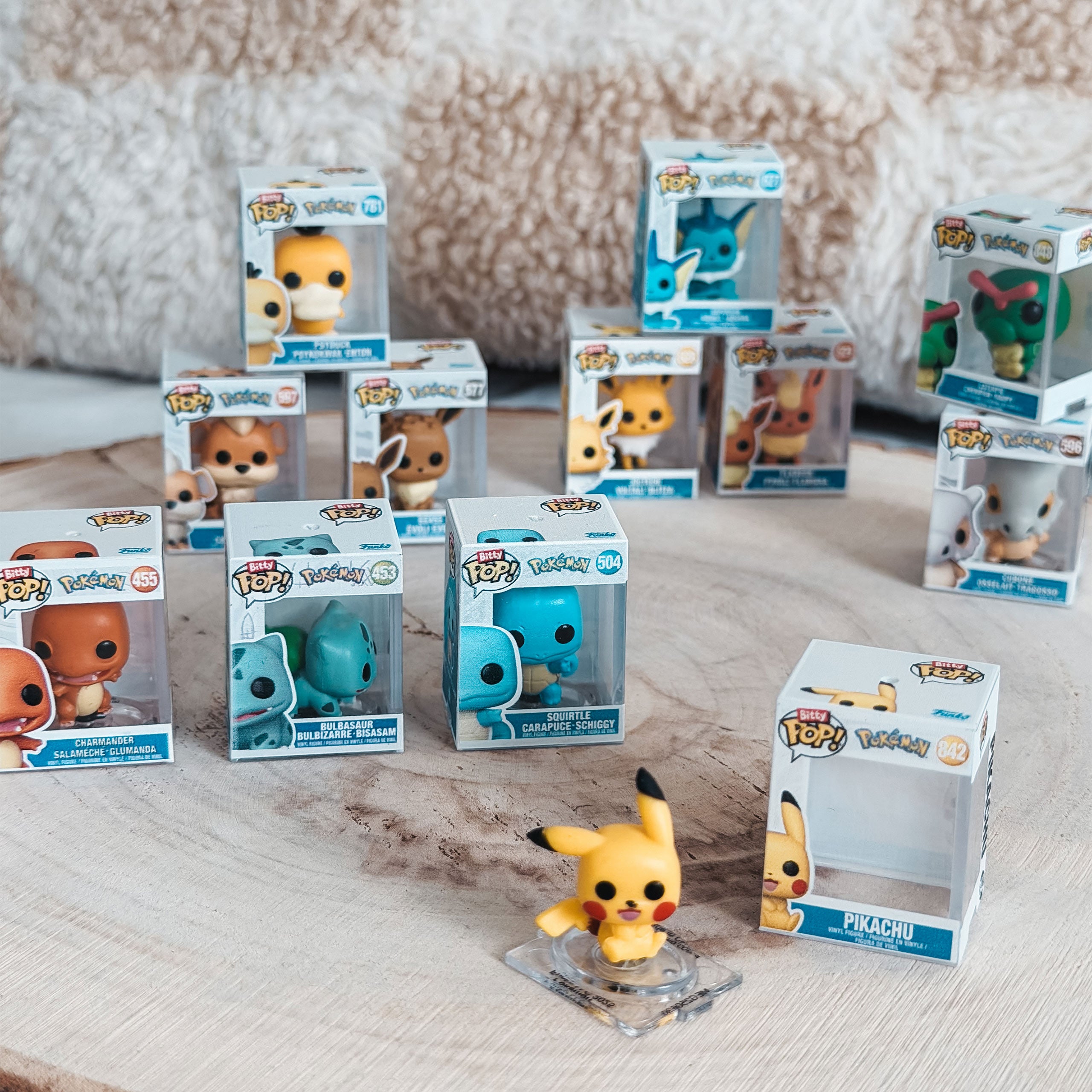Imagen del producto Pokémon - Pikachu and Friends Funko Bitty Pop set de 12 figuras