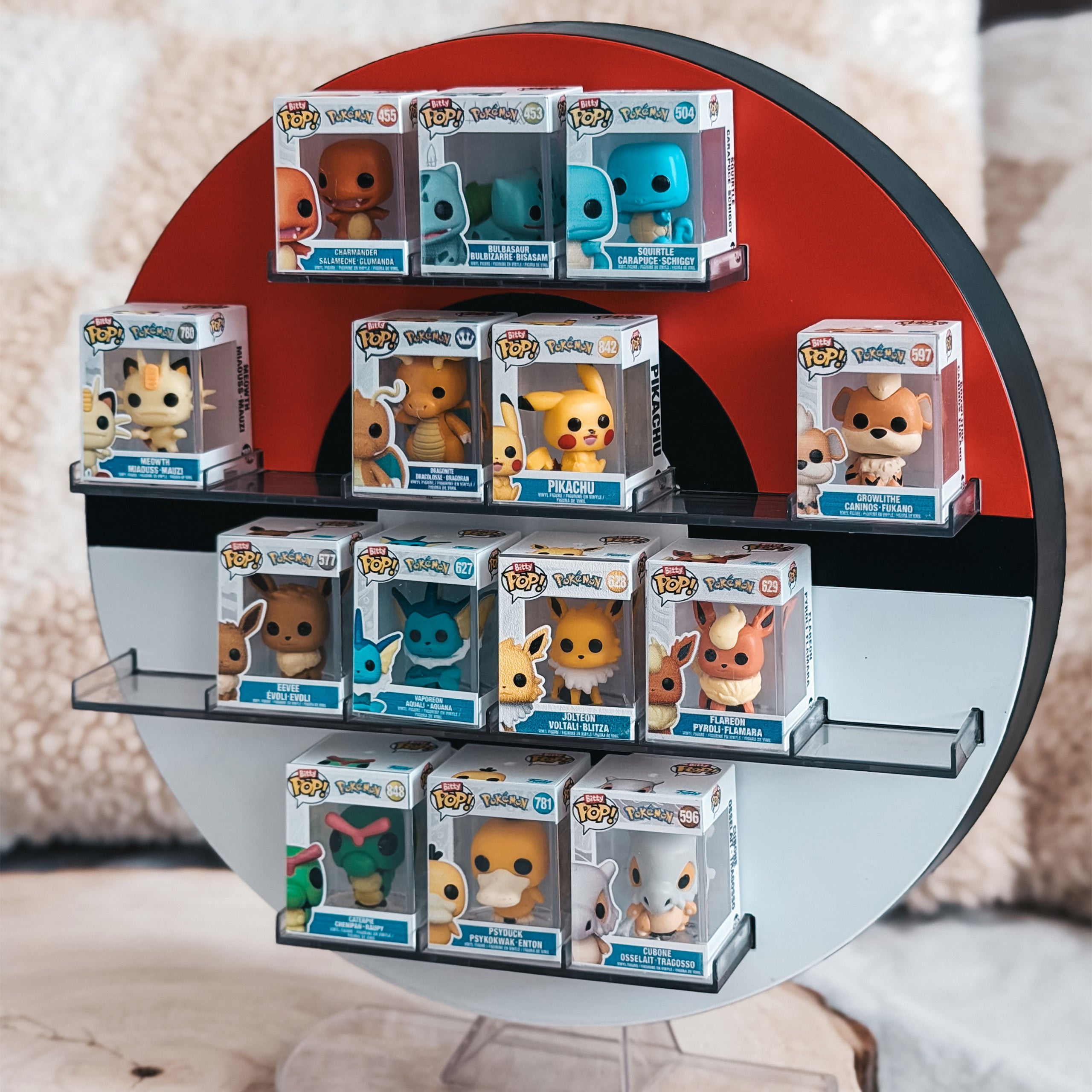 Imagen del producto Pokémon - Pikachu and Friends Funko Bitty Pop set de 12 figuras