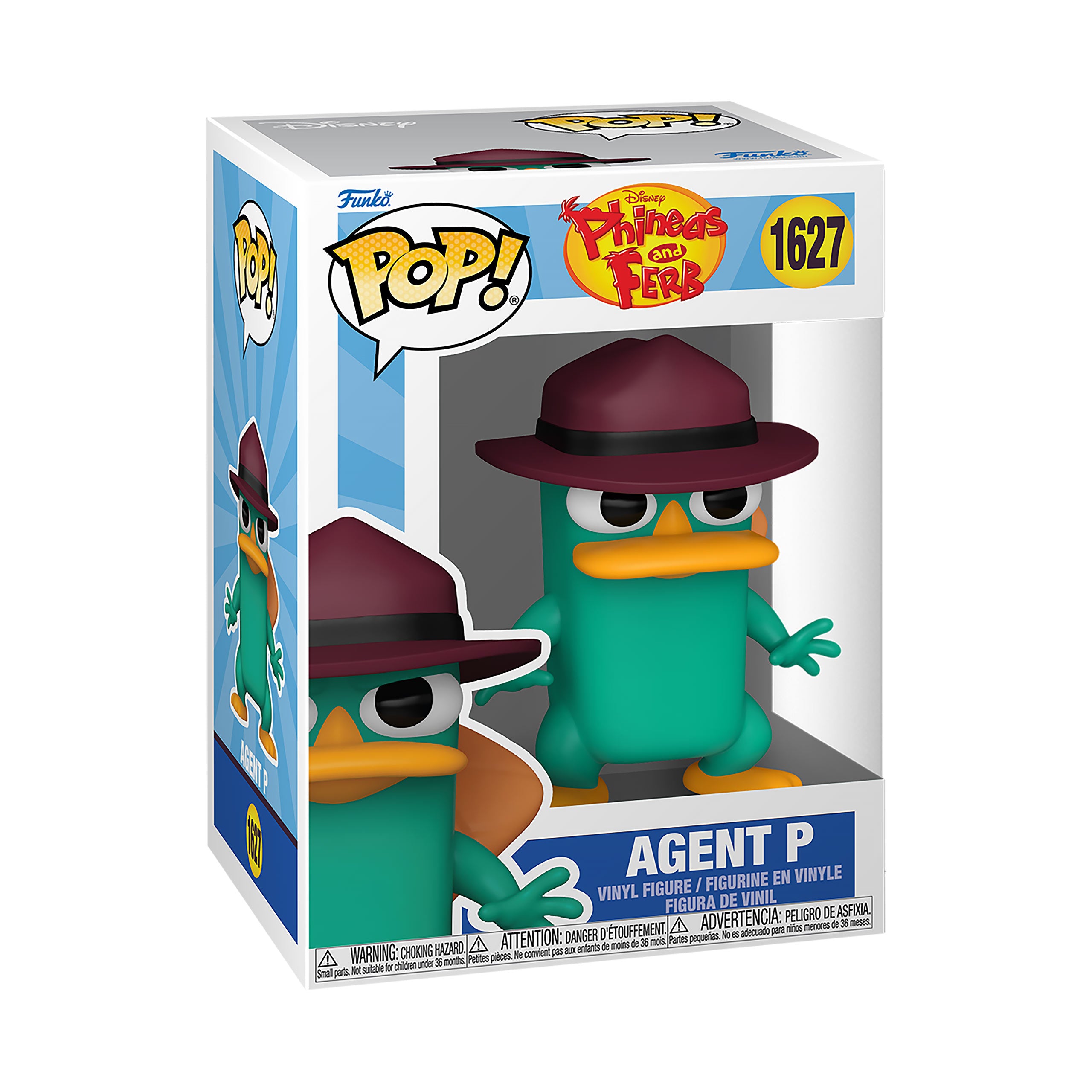 Imagen del producto Phineas y Ferb - Agente Perry Figura Funko Pop