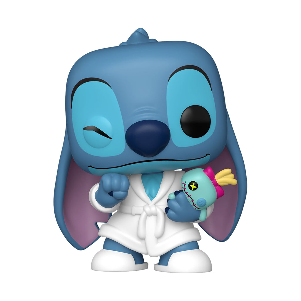 Imagen del producto Figura Funko Pop! de Stitch con albornoz - Lilo & Stitch