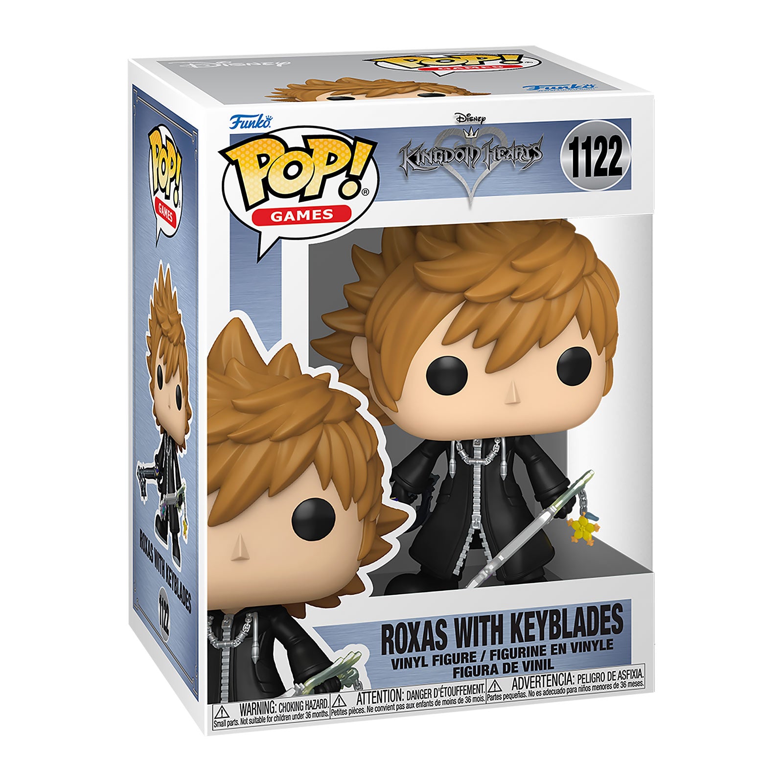 Imagen del producto Kingdom Hearts - Roxas con llave espada figura Funko Pop!