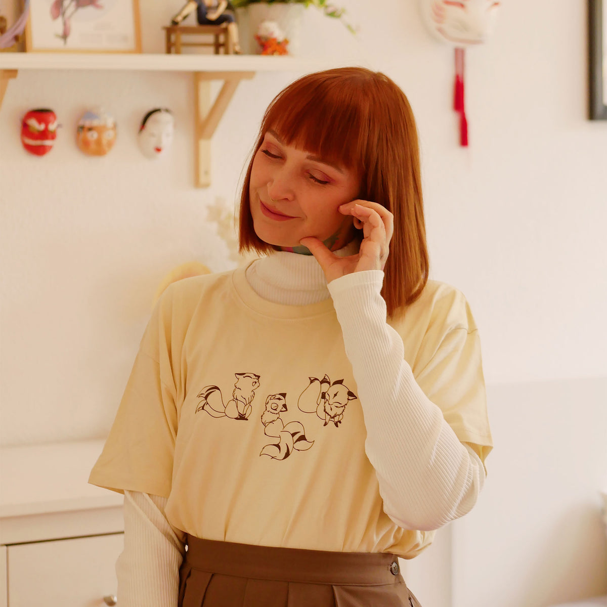 Imagen del producto Camiseta Kirara para fans de Inuyasha