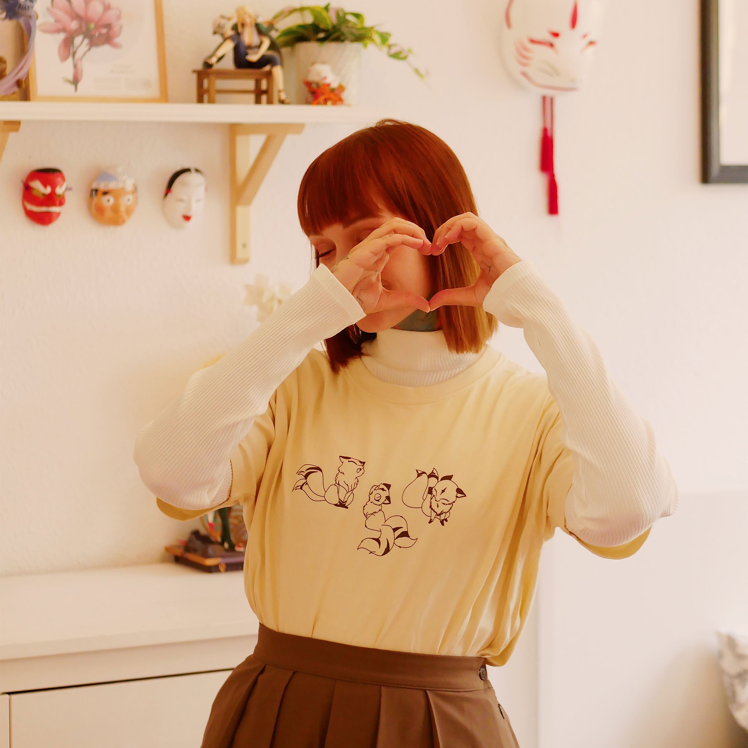 Imagen del producto Camiseta Kirara para fans de Inuyasha