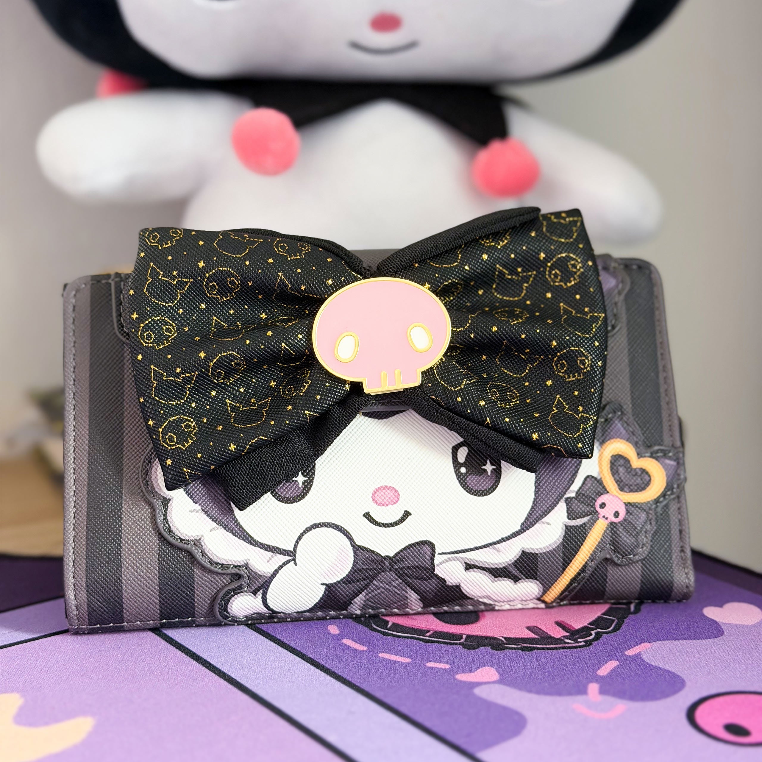 Imagen del producto Sanrio - Cartera Kuromi 20 aniversario