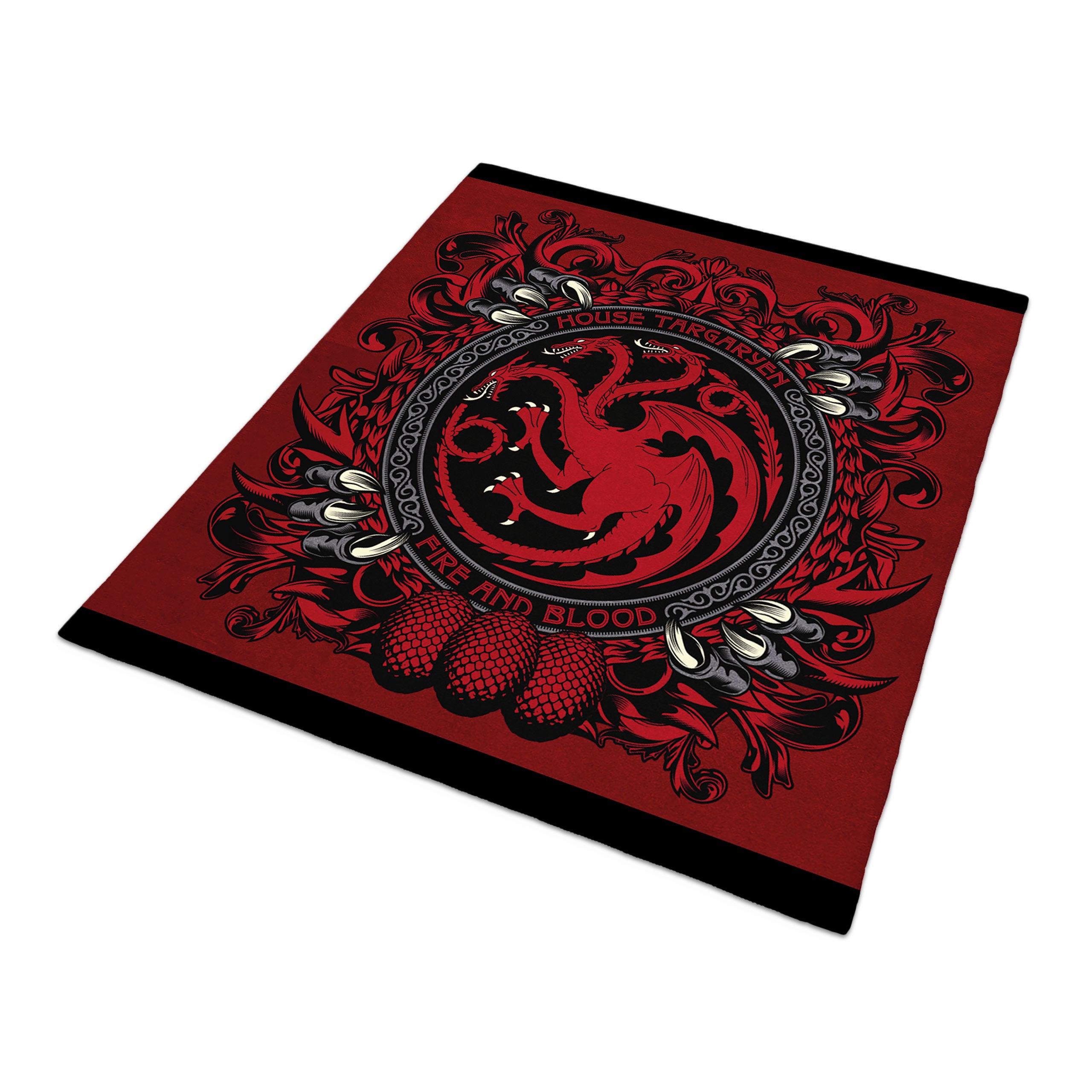 Imagen del producto Manta suave emblema Targaryen - Game of Thrones