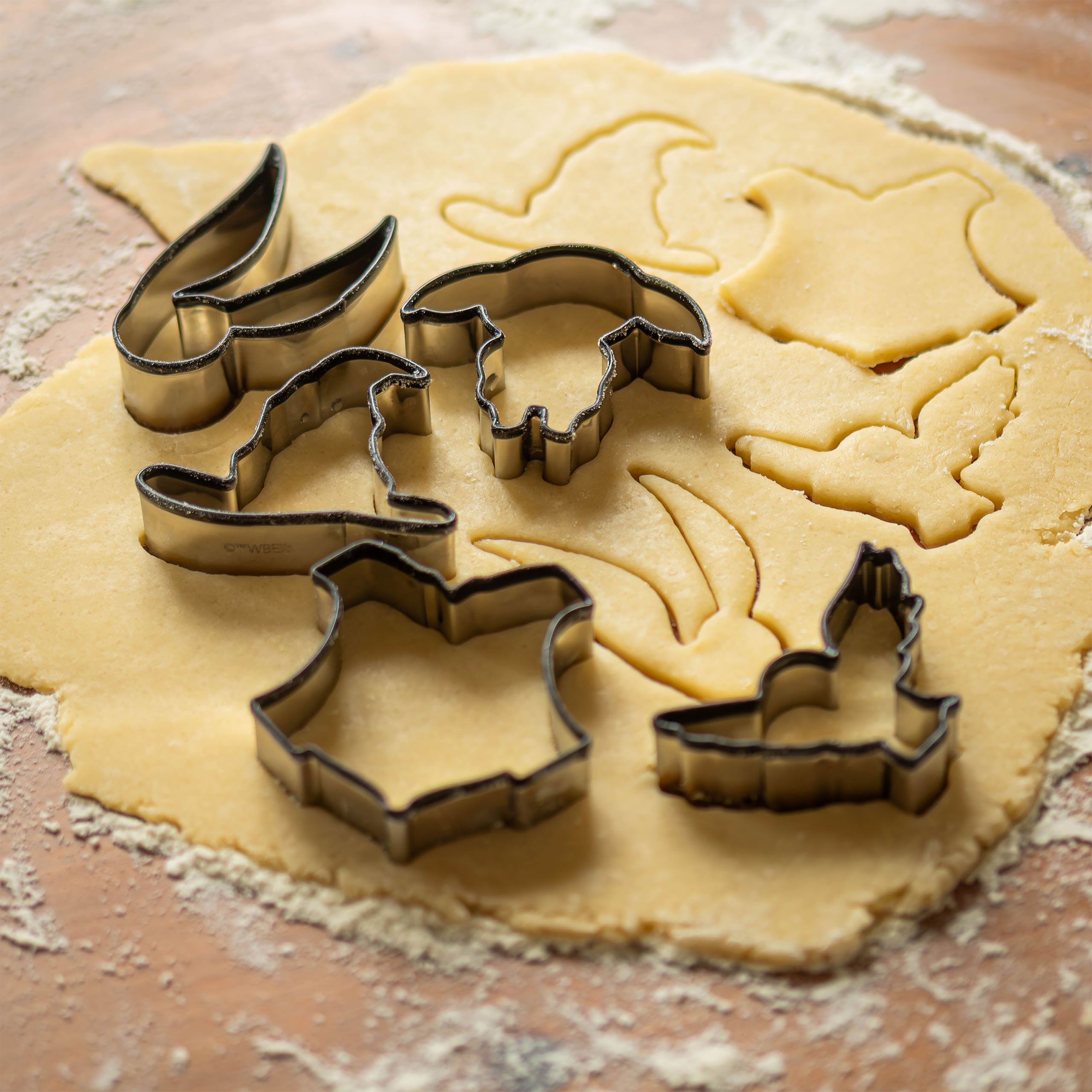 Imagen del producto Harry Potter – Set de 5 cortadores de galletas en bolsa de tela