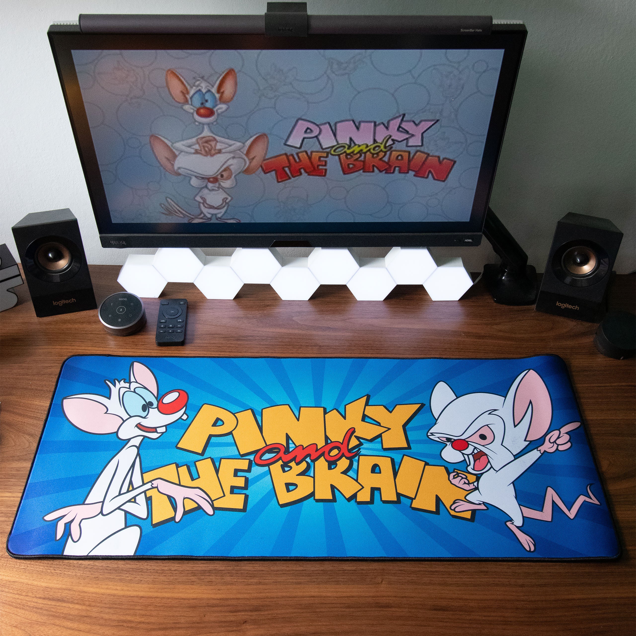 Imagen del producto Pinky y el Cerebro - Alfombrilla de ratón Pinky y Cerebro