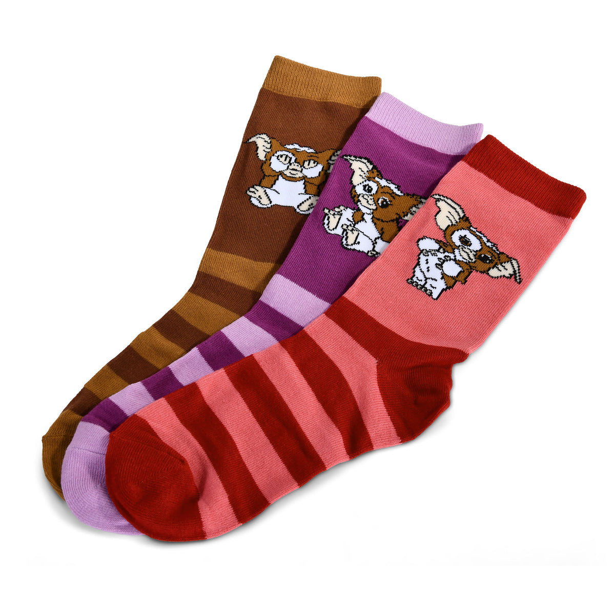 Imagen del producto Gremlins - Pack de 3 pares de calcetines Gizmo Emotions en caja de regalo