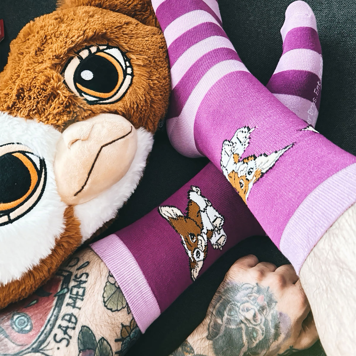 Imagen del producto Gremlins - Pack de 3 pares de calcetines Gizmo Emotions en caja de regalo