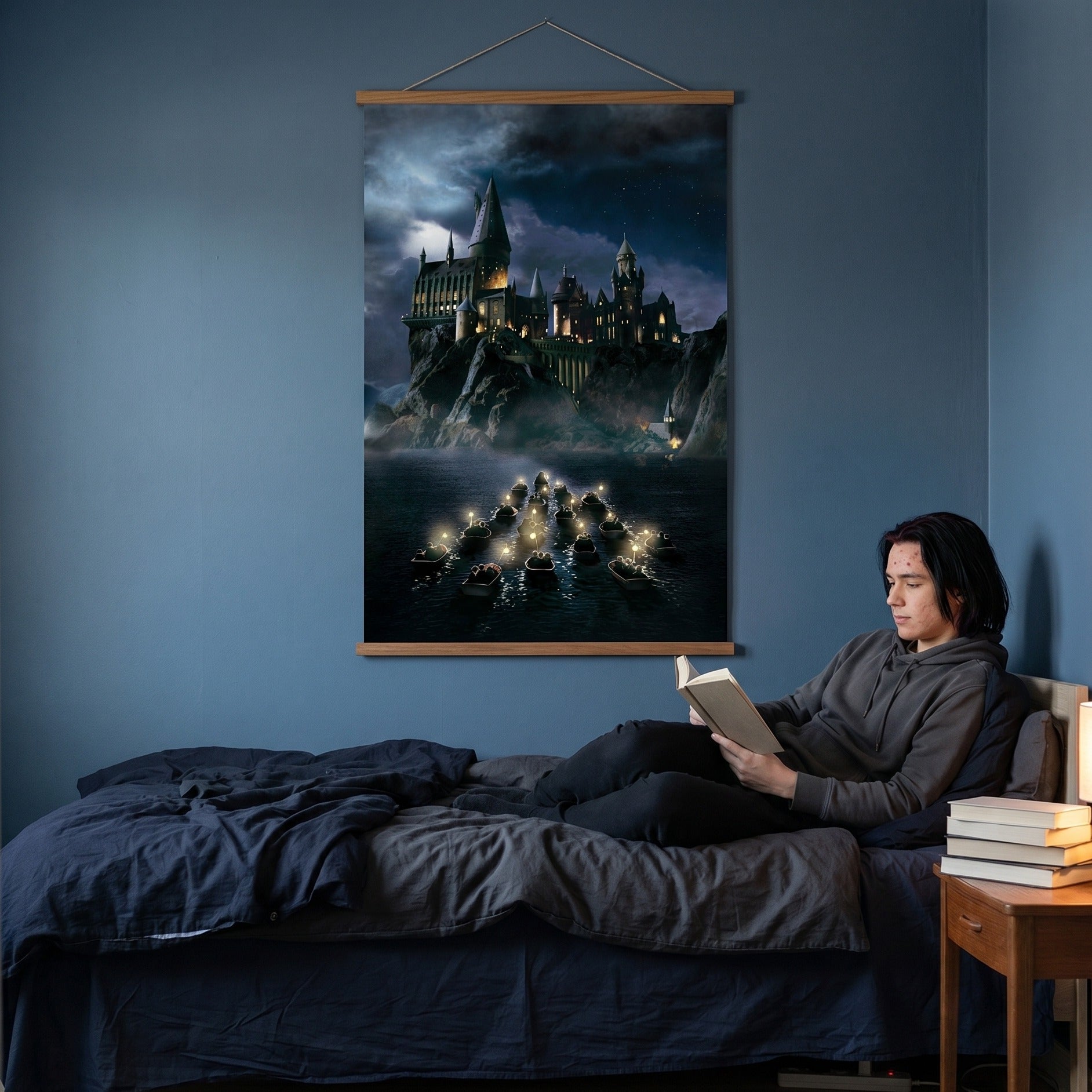 Imagen del producto Harry Potter - Póster de tela Hogwarts