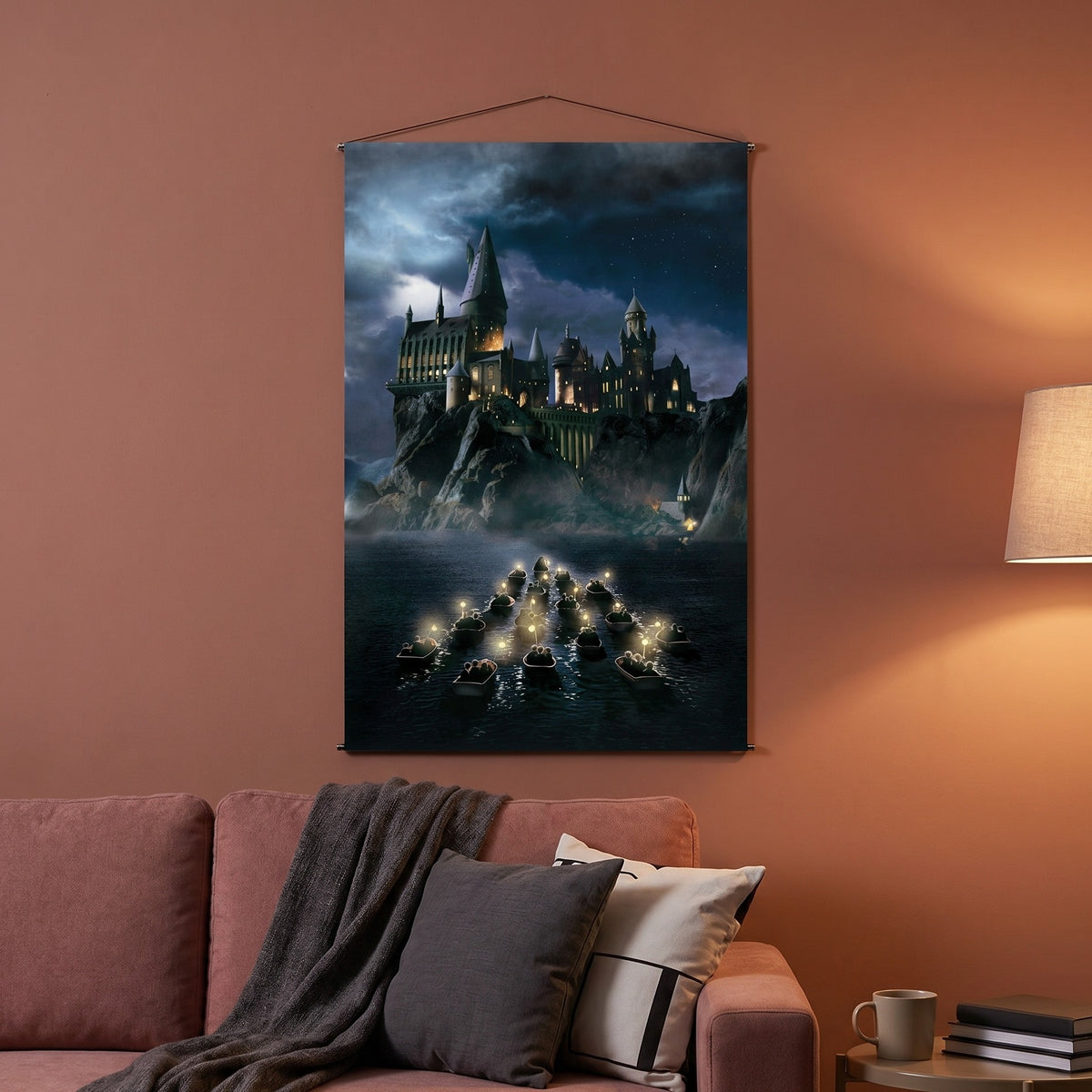 Imagen del producto Harry Potter - Póster de tela Hogwarts