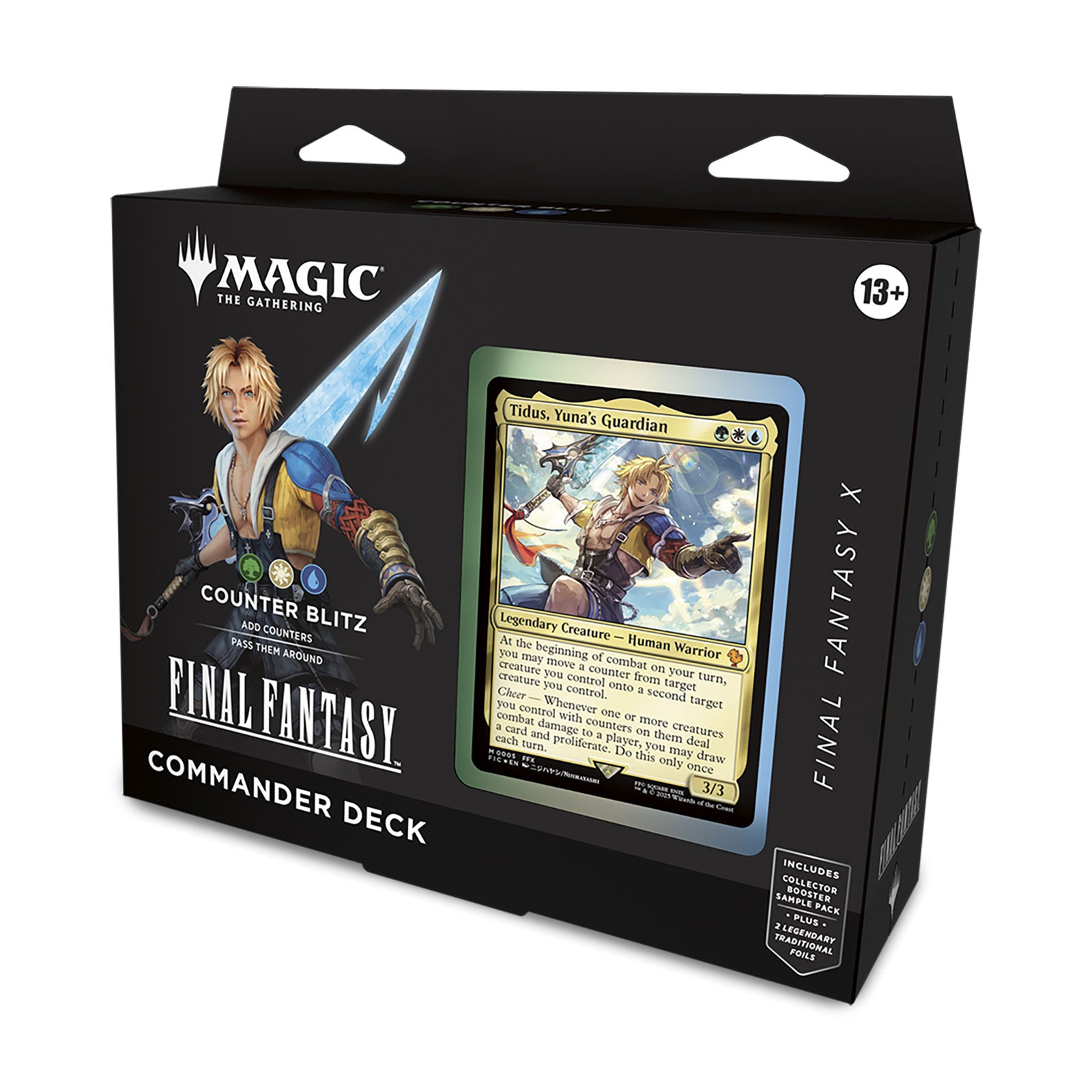 Imagen del producto Final Fantasy Counter Blitz Mazo Commander edición en inglés - Magic: The Gathering