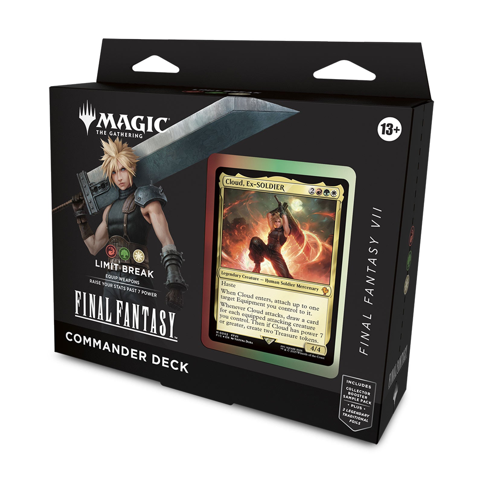 Imagen del producto Final Fantasy Limit Break Commander Deck versión en inglés - Magic: The Gathering