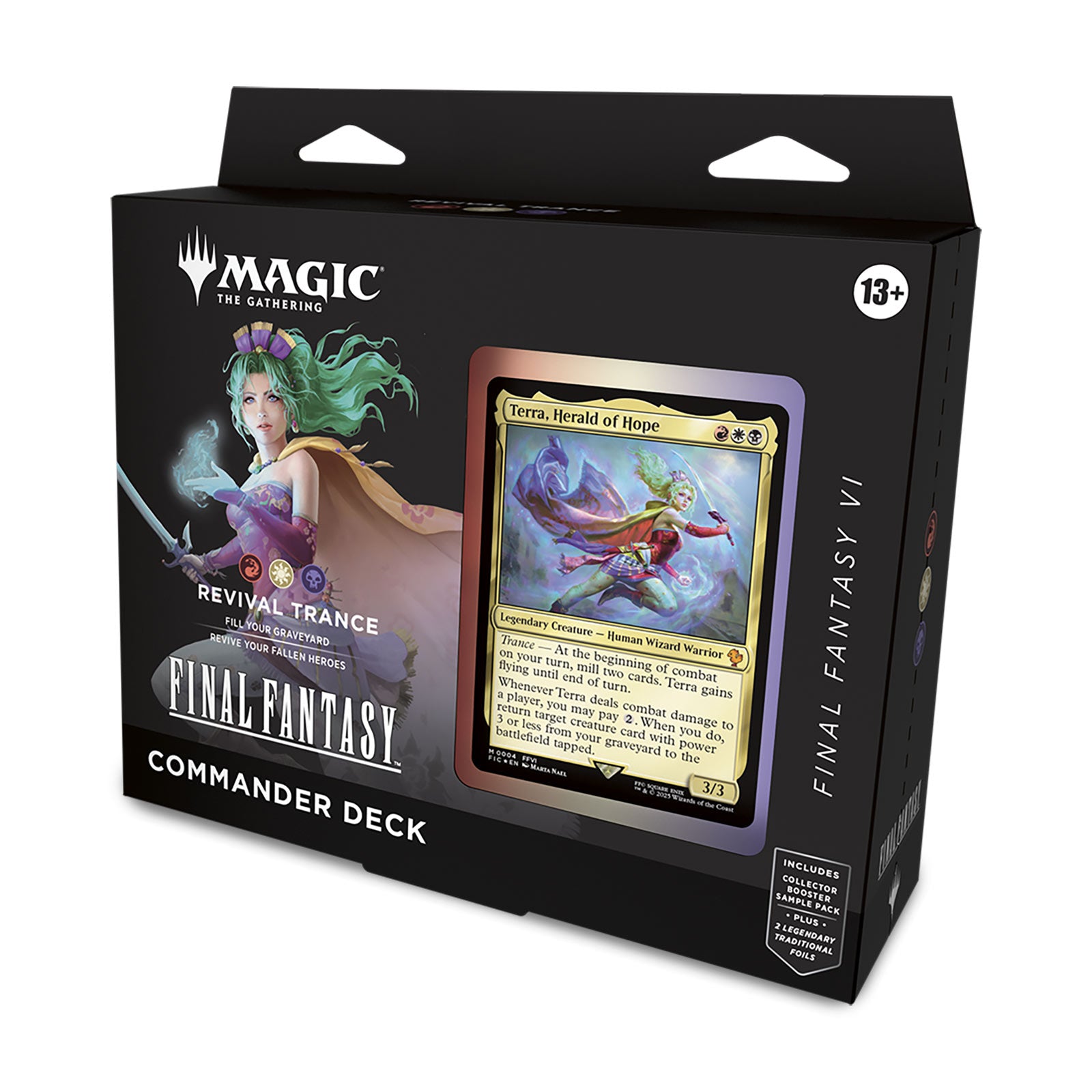 Product image Final Fantasy Revival Trance Commander Deck (English) - Magic: The Gathering