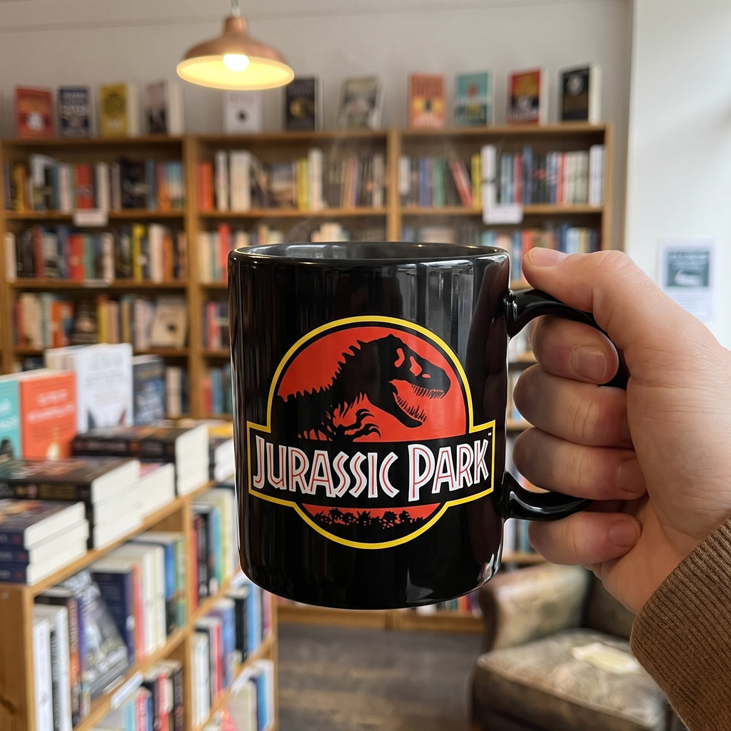 Imagen del producto Jurassic Park - Taza Logo Negra