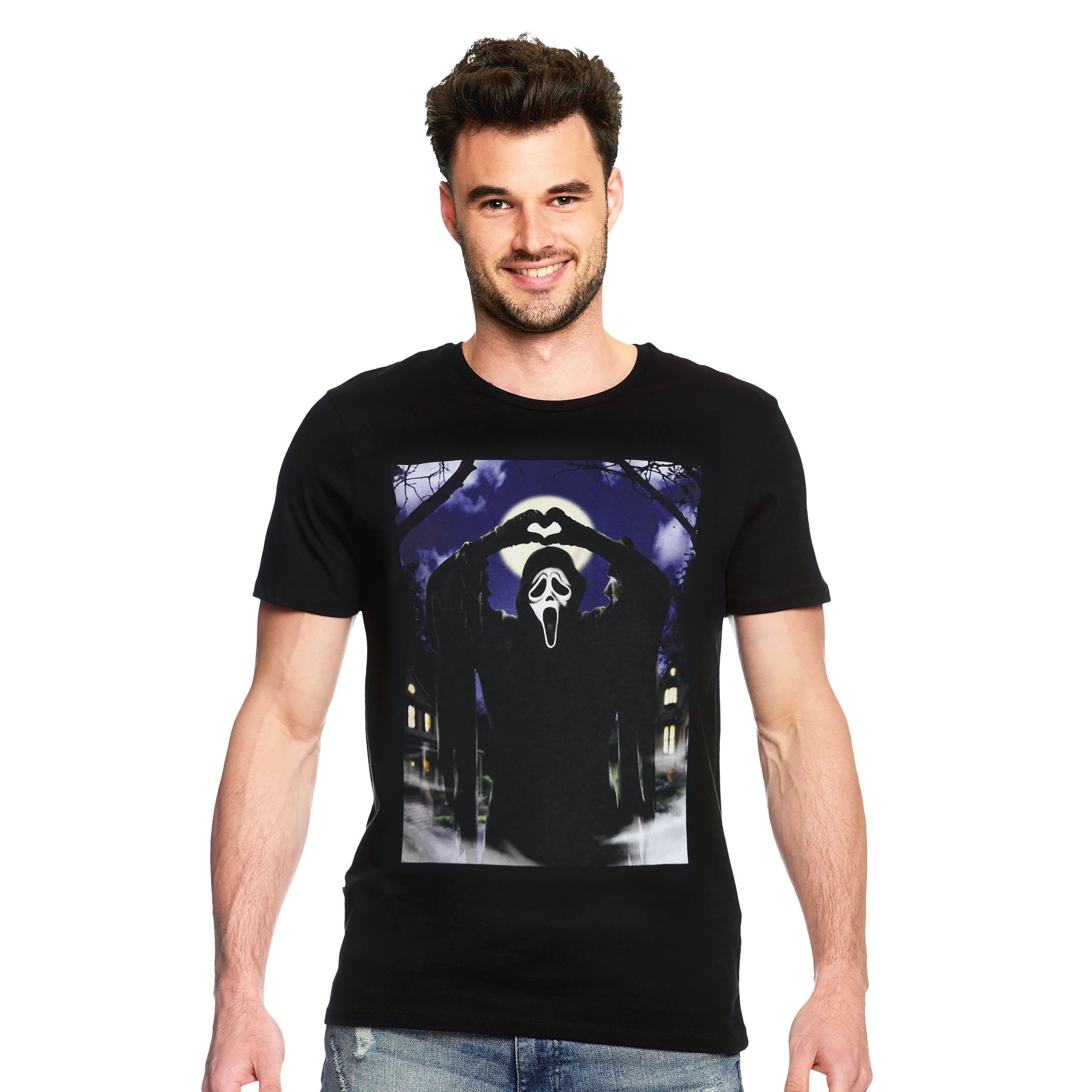 Imagen del producto Ghost Face - Hearts Camiseta negra