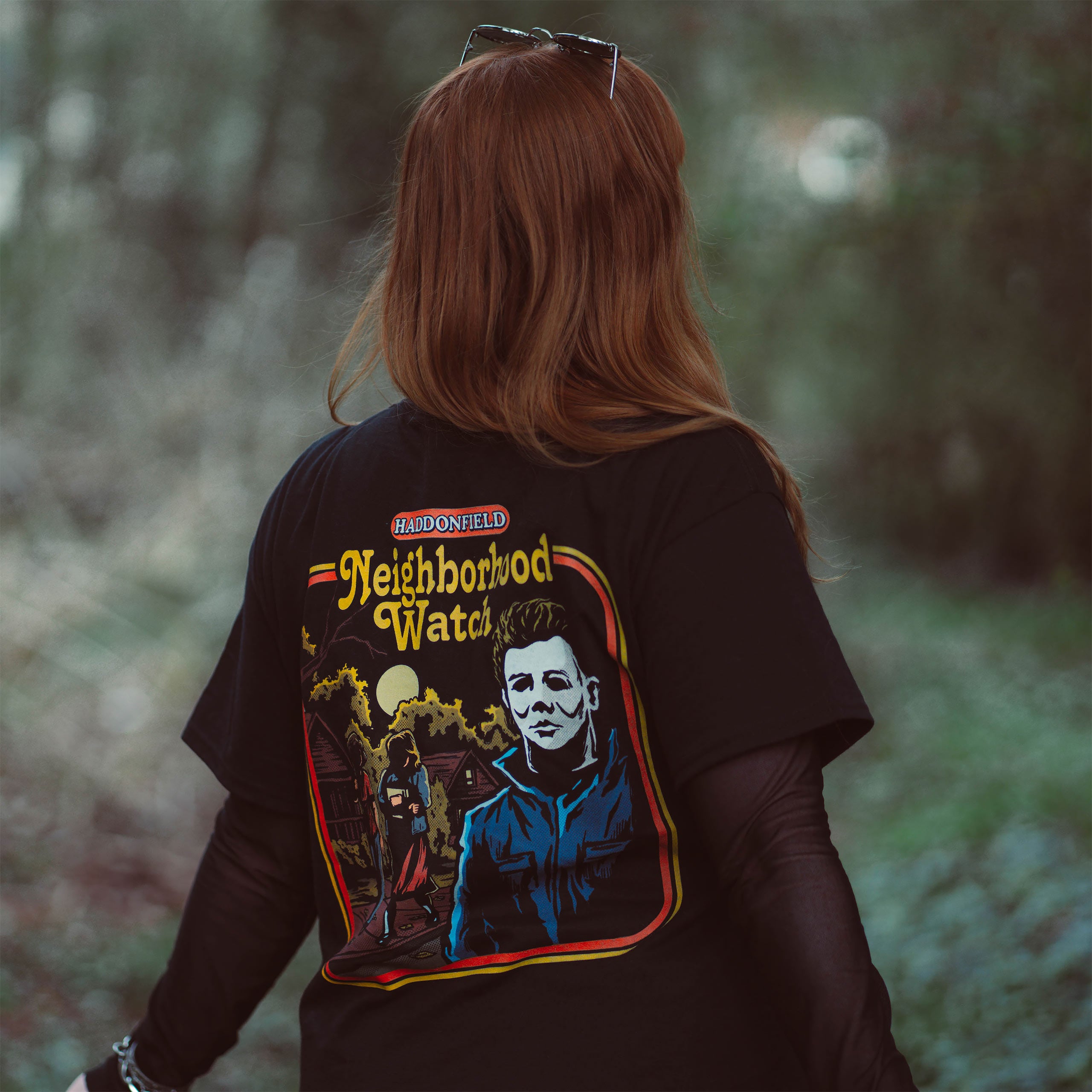 Imagen del producto Halloween - Camiseta Neighbourhood Watch negra