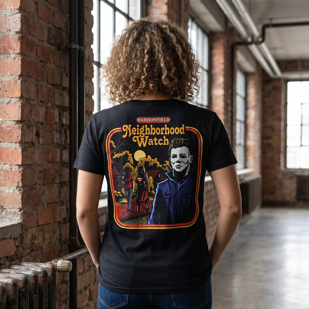 Imagen del producto Halloween - Camiseta Neighbourhood Watch negra