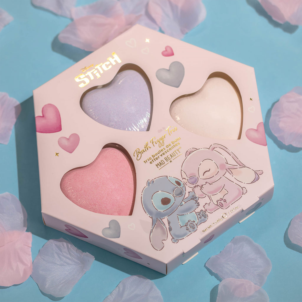 Imagen del producto Lilo & Stitch - Set de 3 bombas de baño Angel y Stitch
