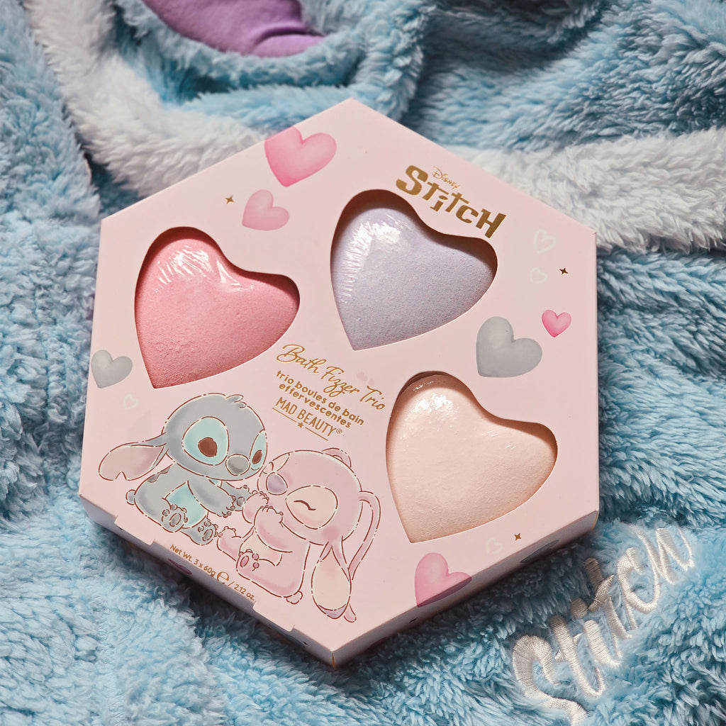 Imagen del producto Lilo & Stitch - Set de 3 bombas de baño Angel y Stitch