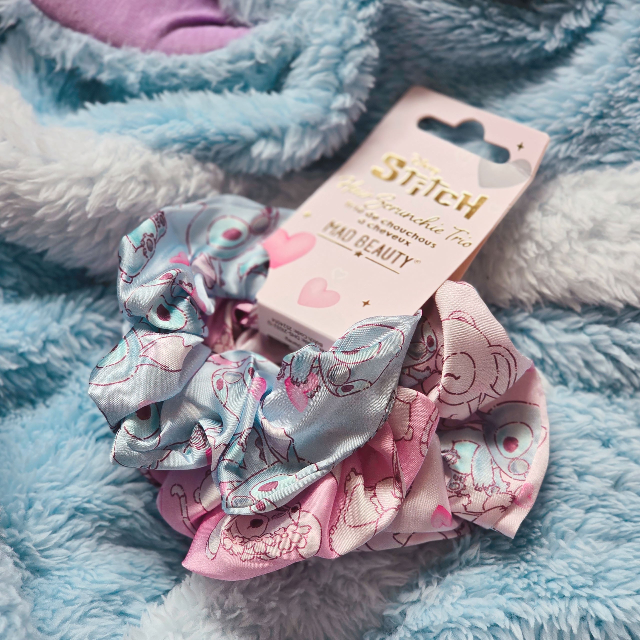 Imagen del producto Lilo & Stitch - Set de 3 coleteros Angel y Stitch