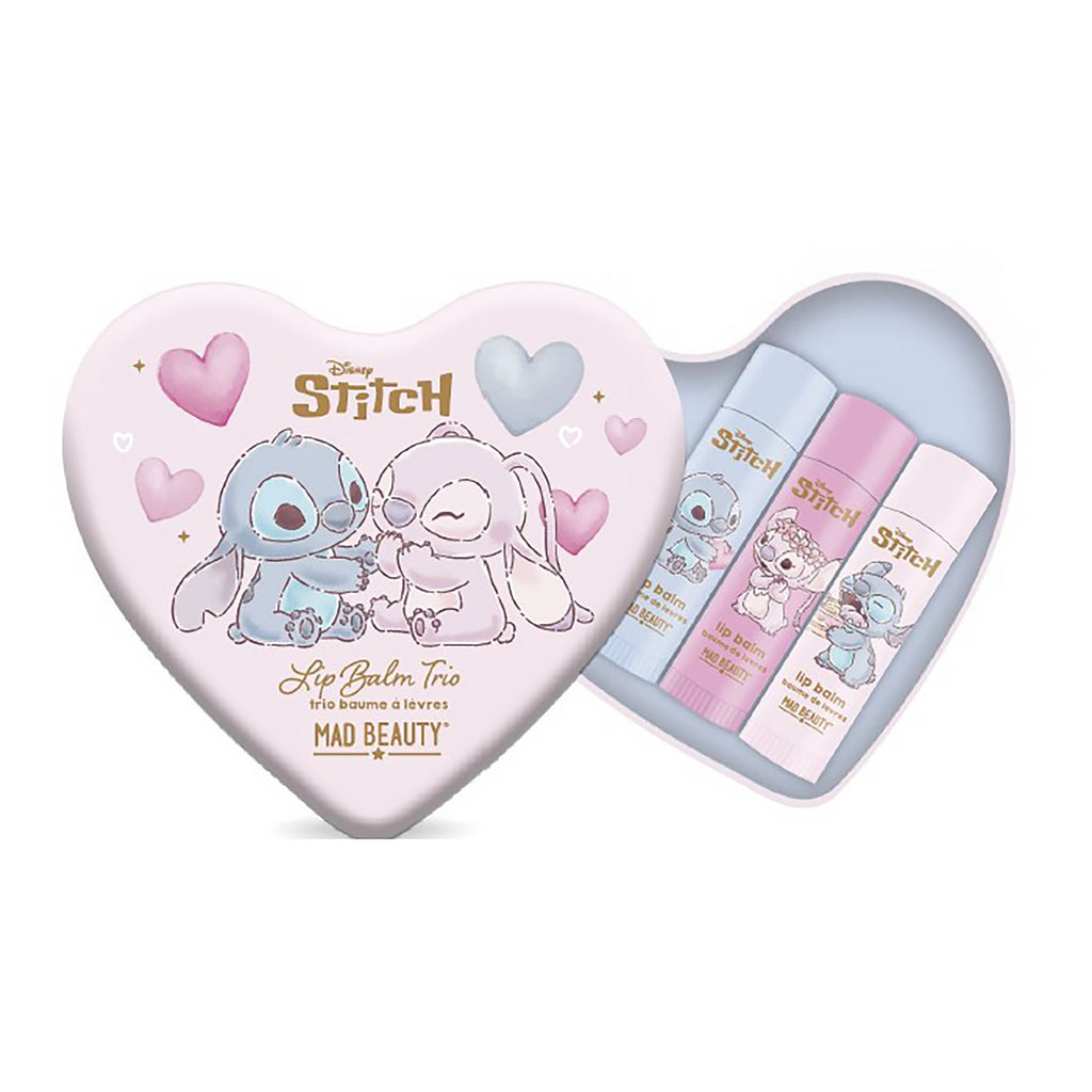 Imagen del producto Lilo & Stitch – Set de 3 bálsamos labiales Angel y Stitch