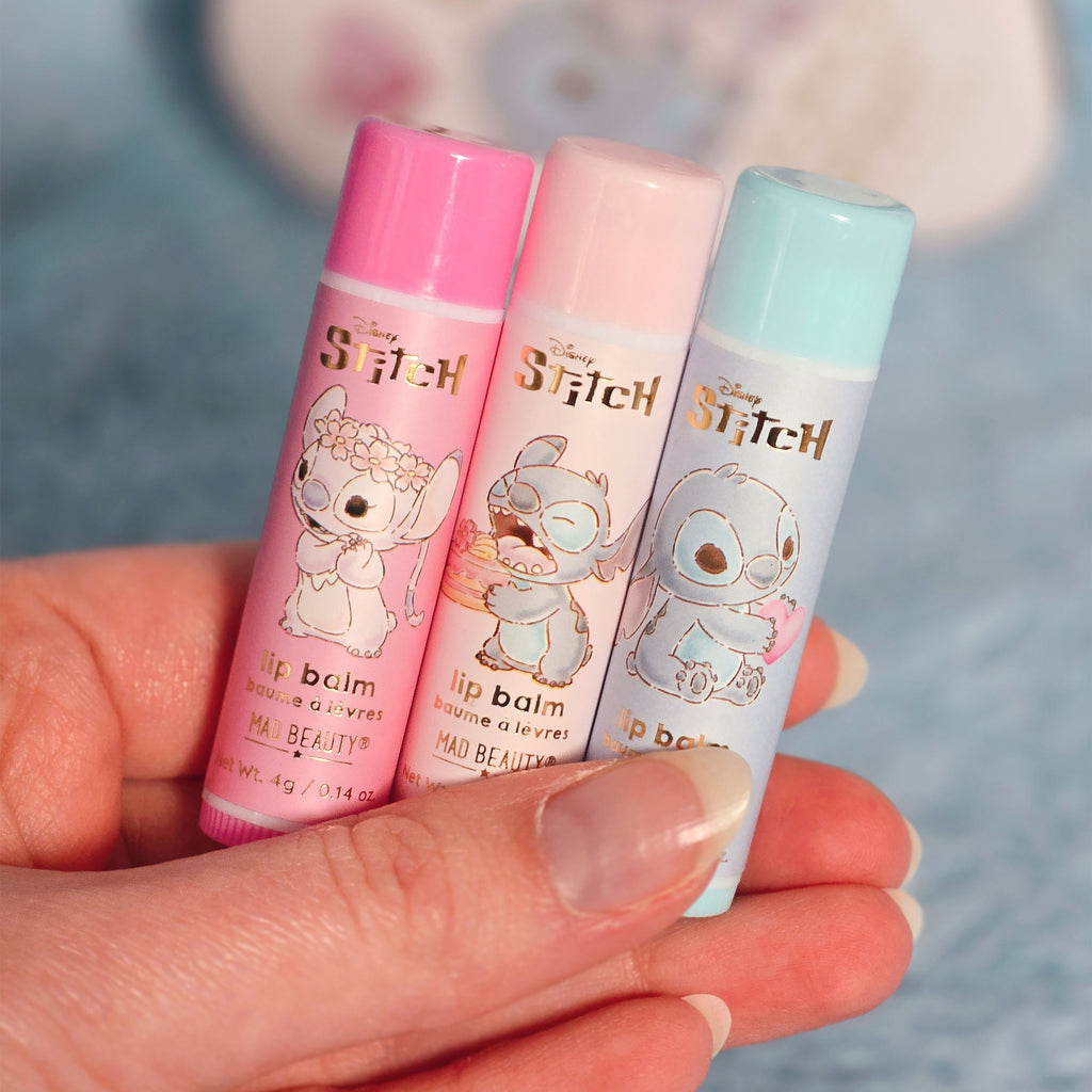 Imagen del producto Lilo & Stitch – Set de 3 bálsamos labiales Angel y Stitch