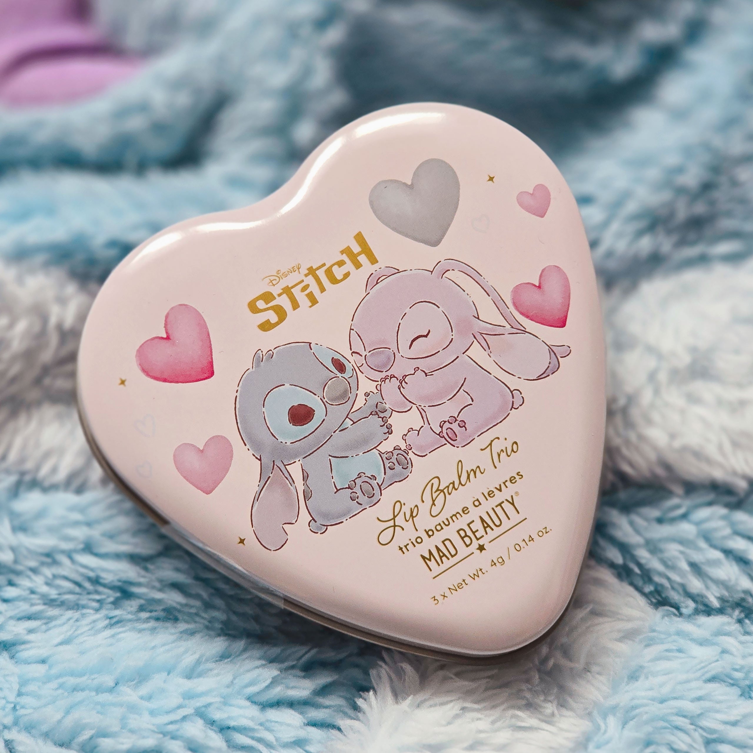 Imagen del producto Lilo & Stitch – Set de 3 bálsamos labiales Angel y Stitch