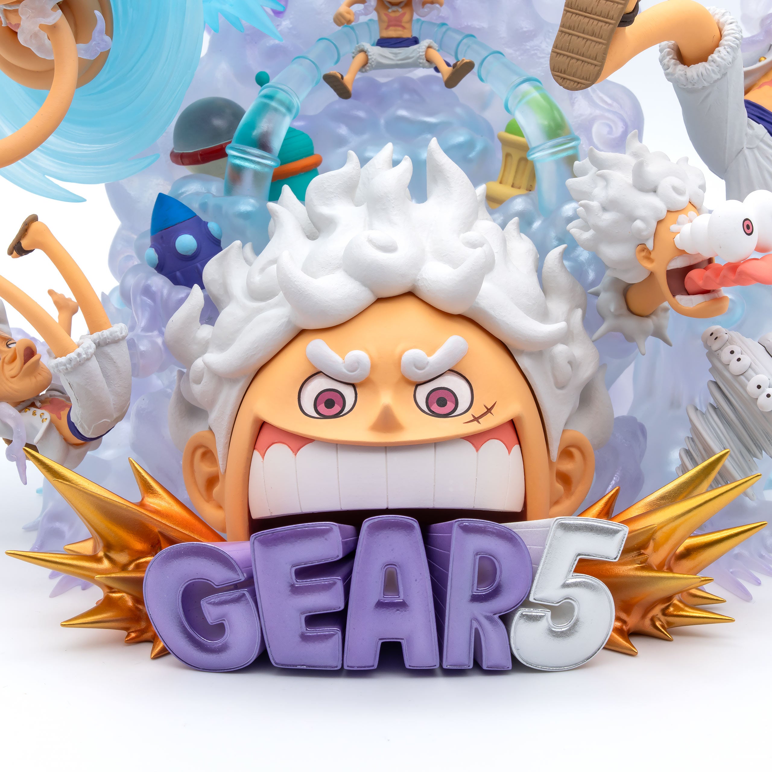 One Piece - Monkey D. Luffy Gear 5 Special WCF Premium Figura