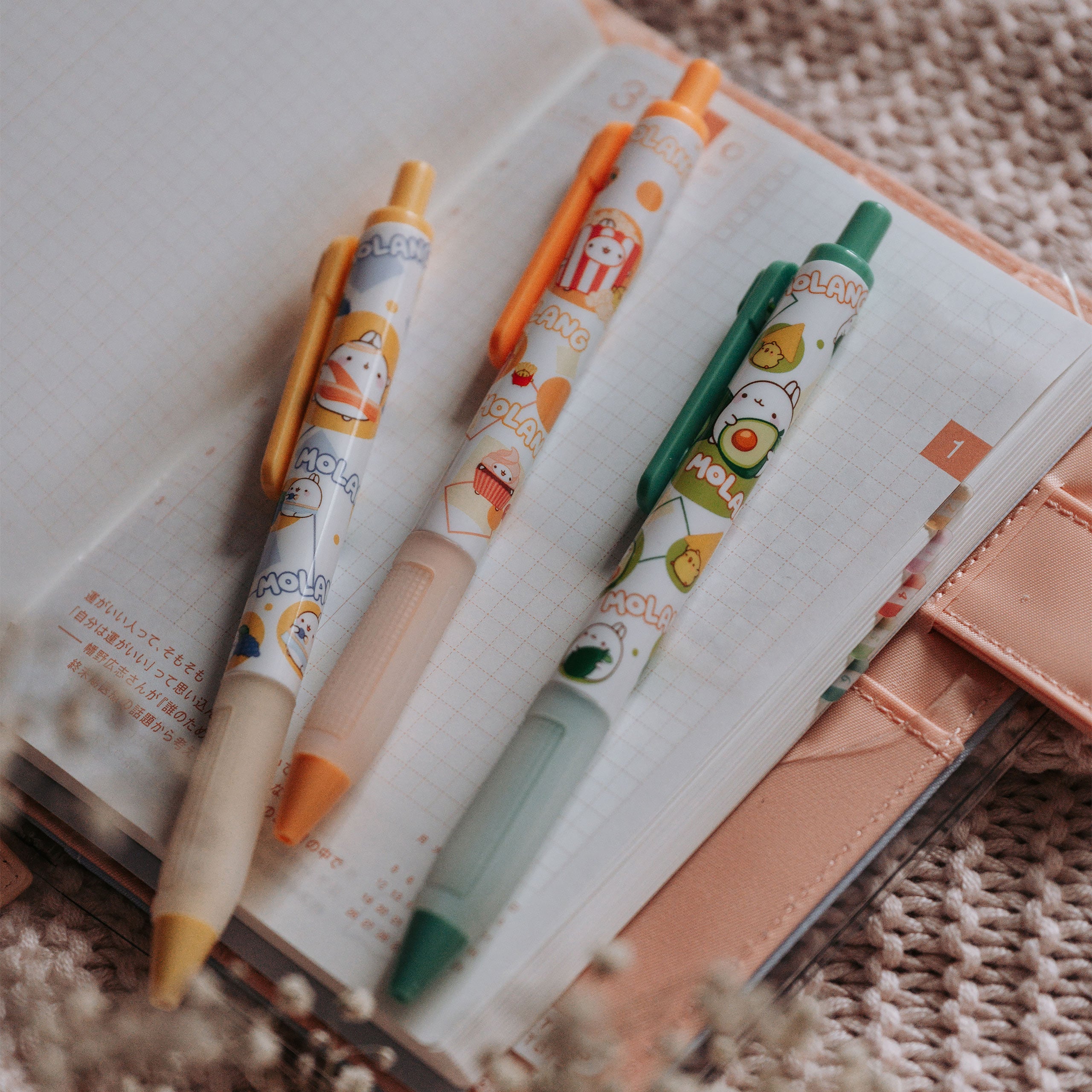 Imagen del producto Molang - Bolígrafo de gel premium Mystery