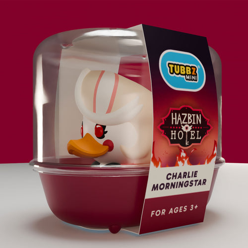 Imagen del producto Hazbin Hotel - Pato decorativo Charlie Morningstar Mini TUBBZ
